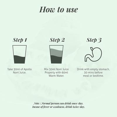 Apollo Noni Juice Concentrate - Aloe Vera (Pack of 3 x 900 ml) - Ayurvedic Juices