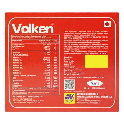 VOLKEN Capsule 15's - Supplements-Vam