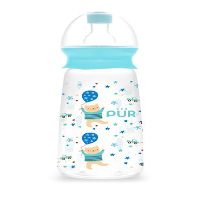 Pur Feeding Bottle - Blue 250 ml - Feeding & Nursing