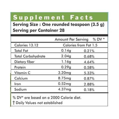 Herbal Hills Barley Grass Powder 100 gm - Health Products