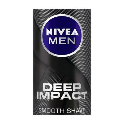 Nivea Men Deep Impact Shaving Foam - Smooth Shave 200 ml - Shaving Foams