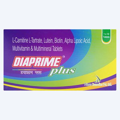 Diaprime Plus Tablet 10'S - Supplements-Vam