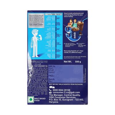 Horlicks Nutritional drink Powder Chocolate Delight 500 gm (Refill Pack) - Daily Health Drinks