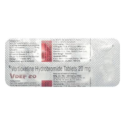 VDEP 20 Tablet 10's - Depression-Ant