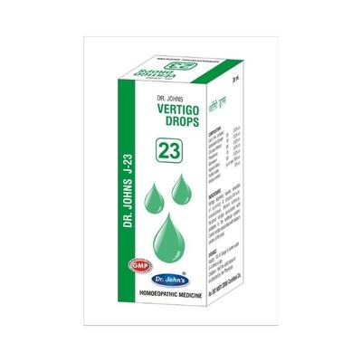 Dr.John's J 23 Vertigo Drops 30 ml - Homeopathic Drops