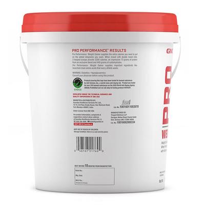 GNC Pro Performance Weight Gainer Powder - Dark Chocolate Flavour 5 kg - Weight Gain