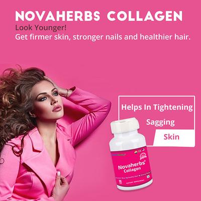 Novaherbs Novalife Collagen Dietary Supplement Tablets 60's - Multi-Vitamins