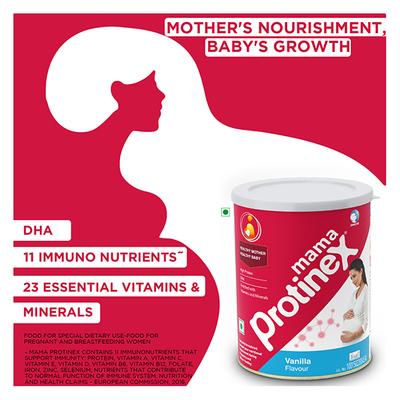 Protinex Mama Powder - Vanilla Flavour 250 gm (Tin) - Protein Drink