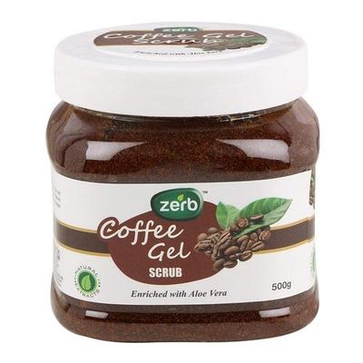 Zerb Coffee Gel Scrub 500 gm - Scrubs & Exfoliants