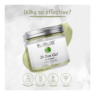 Nutriment D-Tan Face Gel 250 gm - Face Gels