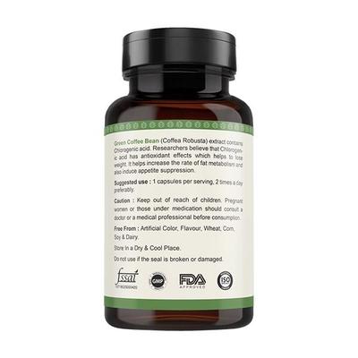 Vitawin Green Coffee Vegetarian Capsule 60's - Green/Herbal Teas