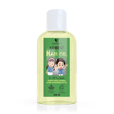 HealthBest Kidbest (3-13 Years) Hair Oil 250 ml - Baby Skin Care