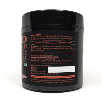 iAYUR Grapeseed Extract Powder 100 gm - Herbal Dietary Supplement