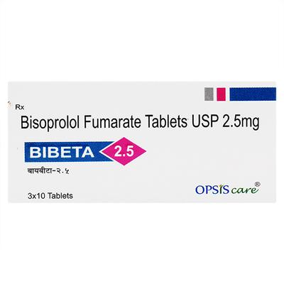 BI BETA 2.5 Tablet 10's - Hypertension-Bet