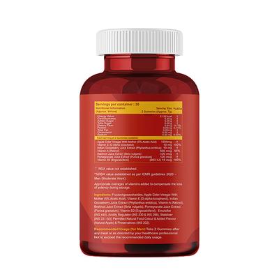 CF Apple Cider Vinegar Gummies 60's - Apple Cider Vinegar - Acv