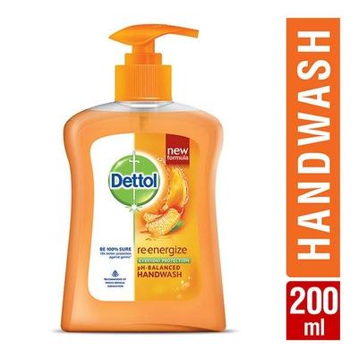 Dettol pH Balanced Handwash - Re-Energize 200 ml - Hand Wash & Soaps