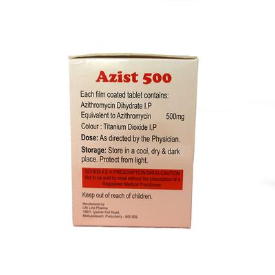 AZIST 500 Tablet 10's - Bacterial Infections-Mac