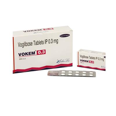 VOKEM 0.3 Tablet 10's - Diabetes-Ant