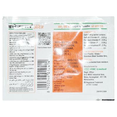 ELECTRAL POWDER ORANGE FLAVOUR 4.40gm Sachet 1's - Supplements-Ele