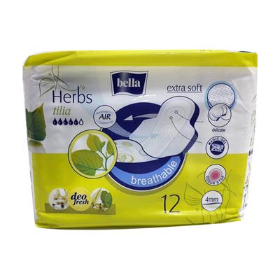 Bella Herbs Tilia Sanitary Pads 12's - Sanitary Napkins