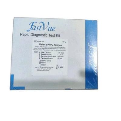 Fastvue Malaria Pf/Pv Antigen Rapid Diagnostic Test Kit (FVMAL030) 30's - Health Monitors And Equipment