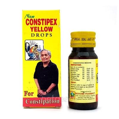 Biohome Constipex Yellow Drops 30 ml - Homeopathic Drops