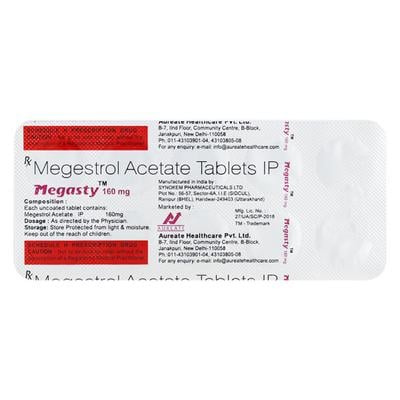 Megasty 160mg Tablet 10'S - Cancer Oncology-Hor