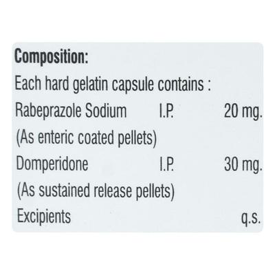 RAPER D 30/20 CAPSULE 10'S - Ulcer/Reflux/Flatulence-Aaa