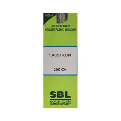 SBL Causticum 200 Liquid 30 ml - Dilutions