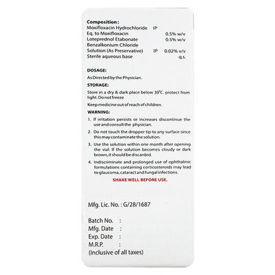 MOXITAK LP Eye Drops 5ml - Eye Infections-Eaa