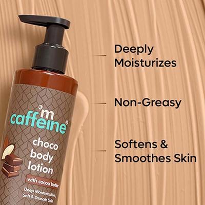 mCaffeine Choco Body Lotion for Deep Moisturization 250 ml - Creams/Oils/Lotions