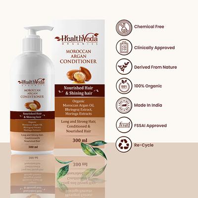Health Veda Moroccan Argan Conditioner 300 ml - Conditioners
