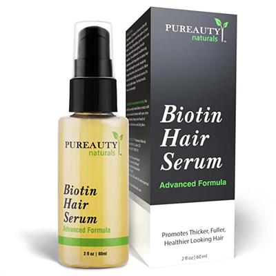 Pureauty Naturals Biotin Hair Growth Serum 60 ml - Hair Serums