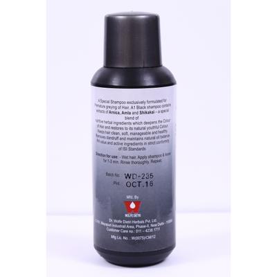Wolfe Dietri A-1 Black Hair Shampoo - Amla & Shikakai 150 ml - Personal Care(Homeopathy)