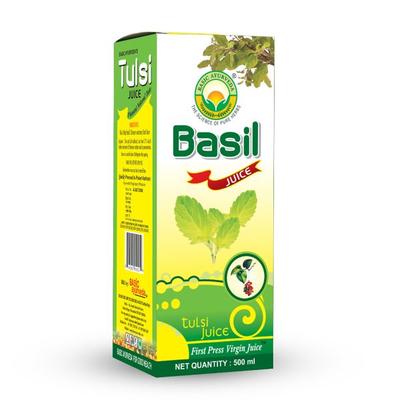 Basic Ayurveda Basil (Tulsi) Juice 500 ml - Ayurvedic Juices