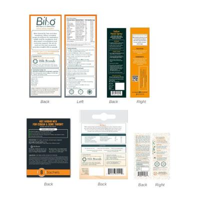 Bibo Family Kit - Cough, Cold, Sinus Relief - Kids Safe - First Aid for Clear Breathing - 5 Products - Speciality Medicines