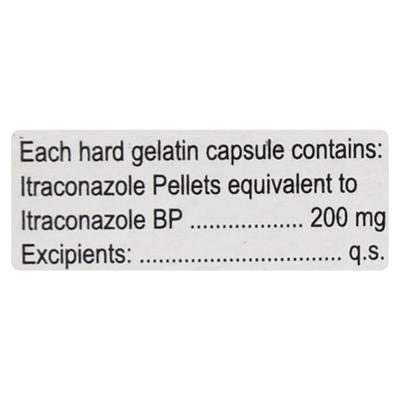 Indizole 200mg Capsule 4'S - Fungal Infections-Anf