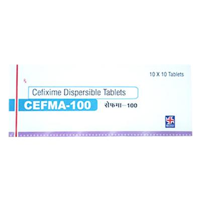 CEFMA 100 Dispersible Tablet 10's - Bacterial Infections-Cep