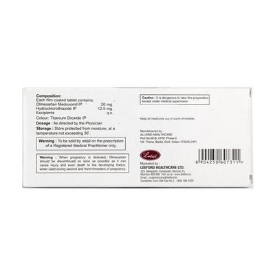 Omnipres H 20mg Tablet 10'S - Hypertension-Ang