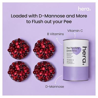 Hera Pee Healthy Drink Mix Sachet - Lemonade 30's - Nutritional Supplement