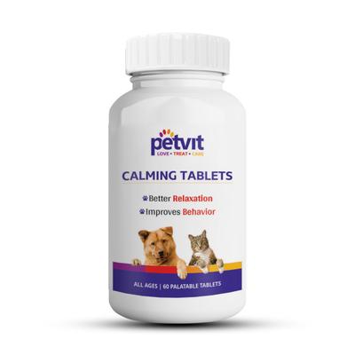 Petvit Calming & Better Relaxation Chewable Tablets 60's - Petfood