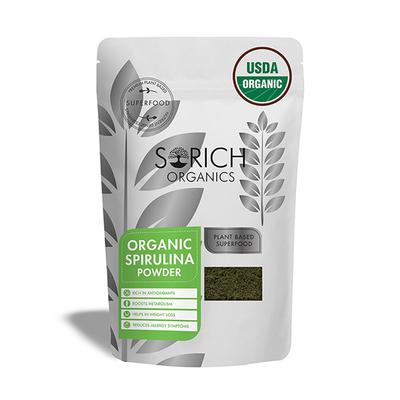 Sorich Organics Organic Spirulina Powder 100 gm - Herbal Dietary Supplement