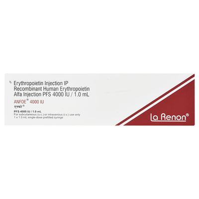 Anfoe 4000IU Injection 1ml - Haematopoiesis-Hae