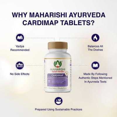 Maharishi Ayurveda Cardimap Tablet 60's - Speciality Medicines
