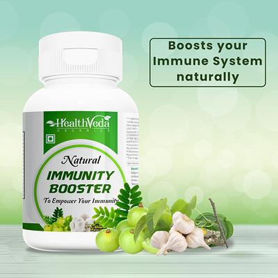 Health Veda Natural Immunity Booster Veg Capsule 60's - Vitamin C