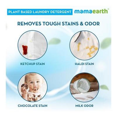 Mamaearth's Plant Based Baby Laundry Liquid Detergent 1000 ml - Baby Detergents