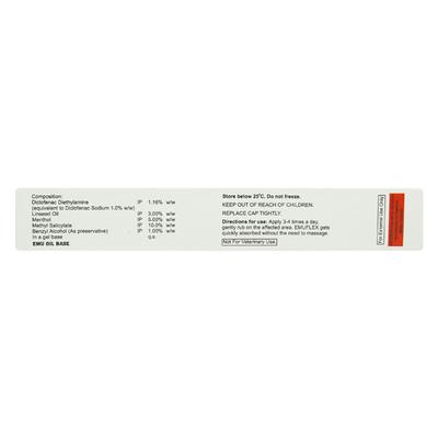 EMUFLEX Gel 30gm - Pain relief-Nsa