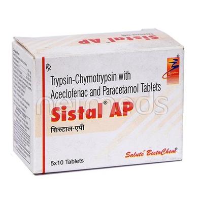 Sistal AP Tablet 10'S - Pain relief-Nsa