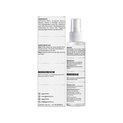 CGG Cosmetics Retinol Youth Portion Toner- 10X anti-aging formula, combat aging skin - vegan 100 ml - Toners
