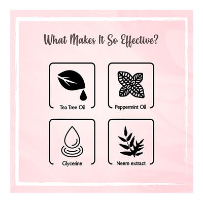 The Beauty Co. Face Wash Gel - Tea Tree & Neem 100 ml - Face Wash & Cleansers